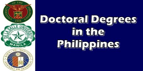 DOCTORAL DEGREES PHILIPPINES: List Of .